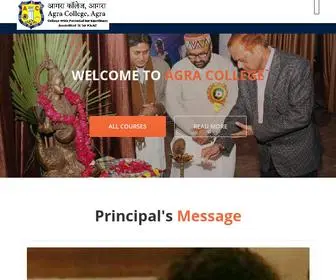 Agracollegeagra.org.in(Agra College) Screenshot