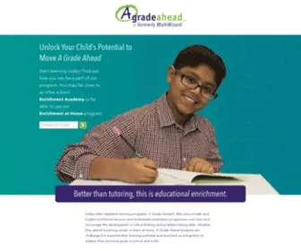 Agradeahead.com(Better Than Tutoring) Screenshot