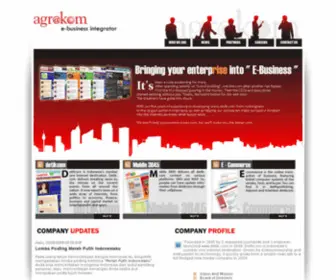 Agrakom.com(Bringing Your Enterprise Into E) Screenshot