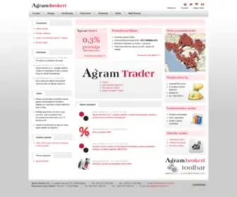 Agram-Brokeri.hr(Agram Brokeri d.d) Screenshot