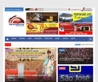 Agrandebarras.com.br(Notícias) Screenshot