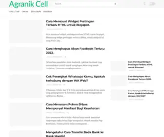 Agranikcell.com(Agranik Cell) Screenshot