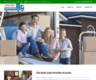 Agrapackersandmovers.in(Shivansh Packers and Movers) Screenshot