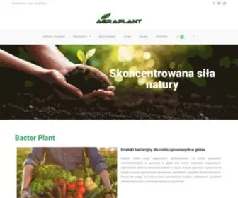 Agraplant.pl(Skoncentrowane kwasy humusowe i bakterie dla rolnictwa) Screenshot