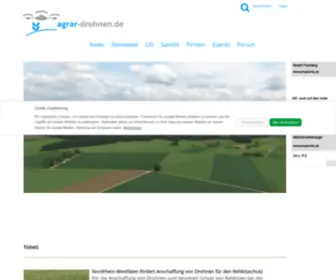 Agrar-Drohnen.de(News & Informationen) Screenshot