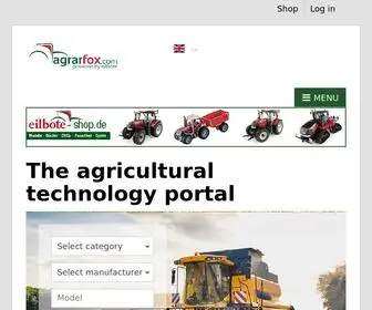 Agrarfox.com(Eilbote-Online) Screenshot