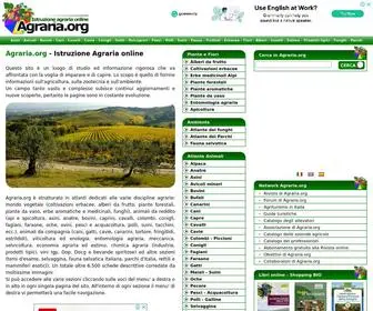 Agraria.org(Istruzione Agraria on line) Screenshot