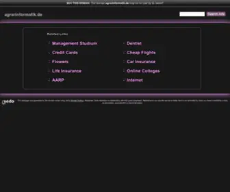 Agrarinformatik.de(agrarinformatik) Screenshot