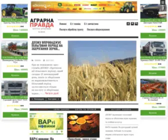 Agrarna-Pravda.com(Аграрна) Screenshot