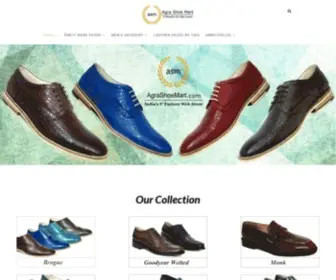Agrashoemart.com(Agra Shoe Mart) Screenshot