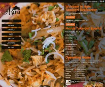 Agratandoori.ca(Agra Tandoori Restaurant) Screenshot