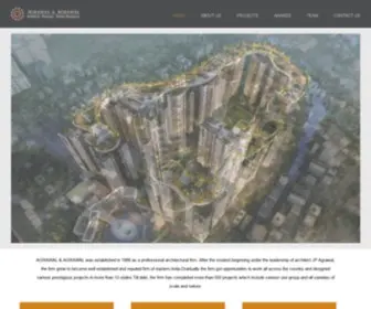 Agrawalarchitects.in(Agrawal & Agrawal) Screenshot