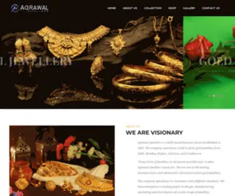 Agrawaljewellers.com(Agrawal Jewellers) Screenshot