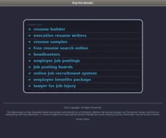 Agreatresume.com(Agreatresume) Screenshot