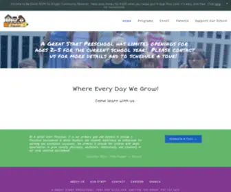 Agreatstartpreschool.com(A Great Start Preschool) Screenshot