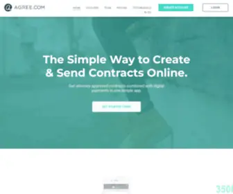 Agree.com(Get paid professionally with contracts and payments in one simple app) Screenshot