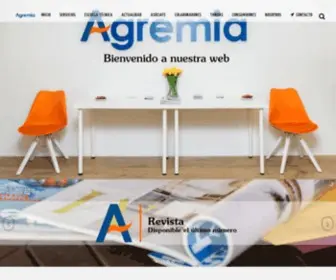 Agremia.com(Asociación de Instaladores de Madrid (Sector Energía)) Screenshot