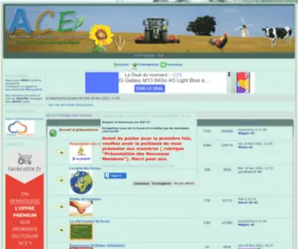 Agri-Convivial.com(Agriculture-Convivialité Bienvenue) Screenshot