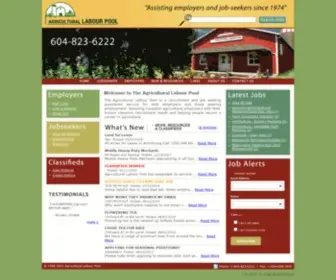 Agri-Labourpool.com(The Agricultural Labour Pool) Screenshot