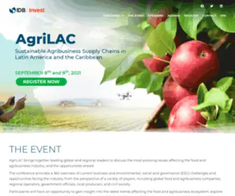 Agri-LAC.com(AgriLAC Sustainable Agribusiness Supply Chains in Latin America and the Caribbean) Screenshot