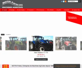 Agri-Motinfreres.com(Accueil) Screenshot