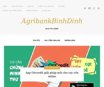 Agribankbinhdinh.com.vn(Blog tài chính) Screenshot