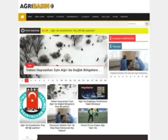 Agribasin.com(Ağrı Haberleri) Screenshot