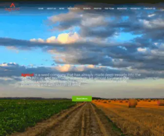 Agricol.co.za(Agricol is a seed company) Screenshot
