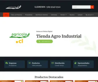 Agricola.cl(Gua Agricola de Chile) Screenshot