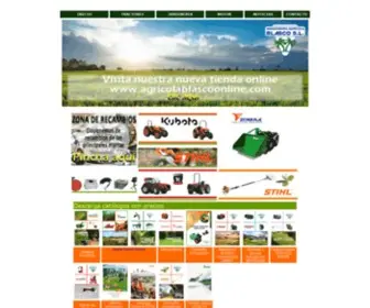 Agricolablasco.com(Agrícola Blasco) Screenshot