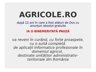 Agricole.ro(ANUNTURI AGRICOLE) Screenshot