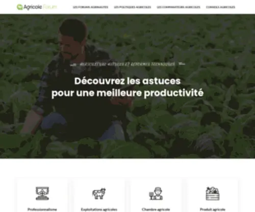 Agricoleforum.fr(Focus) Screenshot