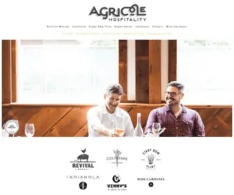 Agricolehospitality.com(Agricole hospitality) Screenshot