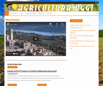 Agricolturaoggi.com(Agricoltura Oggi) Screenshot