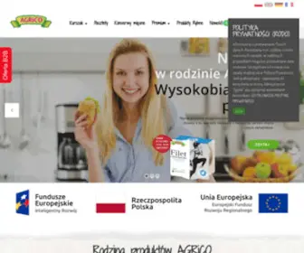 Agrico.pl(Agrico Wielkopolskie Zakłady Mięsne Sp) Screenshot