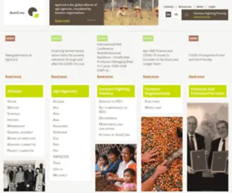 Agricord.org(A global alliance of agri) Screenshot
