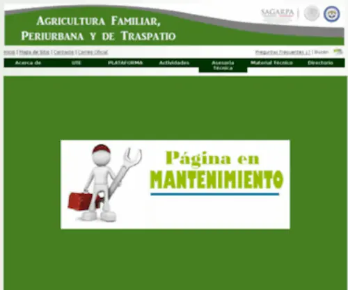 Agriculturafamiliar.mx(PIDRCOMPONENTE DE AGRICULTURA FAMILIAR) Screenshot