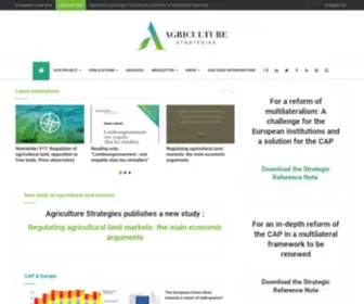 Agriculture-Strategies.eu(Agriculture Strat) Screenshot