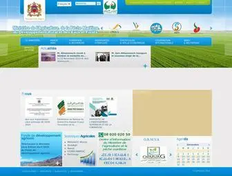 Agriculture.gov.ma(Département de l'agriculture) Screenshot