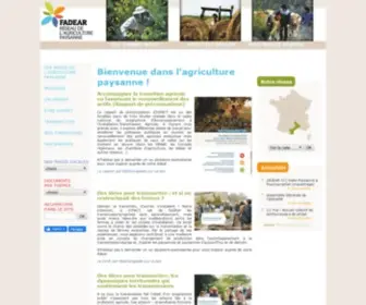 Agriculturepaysanne.org(Agriculture paysanne) Screenshot