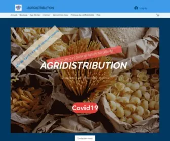 Agridistribution.com(Alimentation) Screenshot