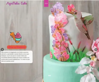 Agridulcecake.cl(Tortas) Screenshot