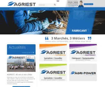 Agriest.com(S.A.S AGRIEST) Screenshot