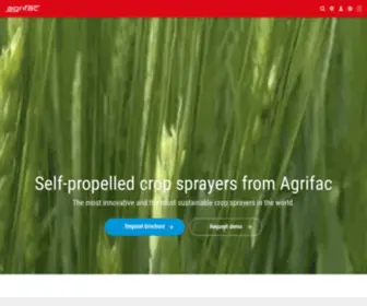 Agrifac.ca(Agrifac crop sprayers and beet harvesters) Screenshot