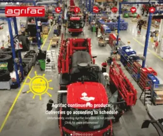 Agrifac.co.uk(Agrifac crop sprayers and beet harvesters) Screenshot