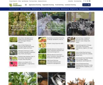 Agrifarming.in(Agriculture, Farming, Gardening, and Livestock) Screenshot