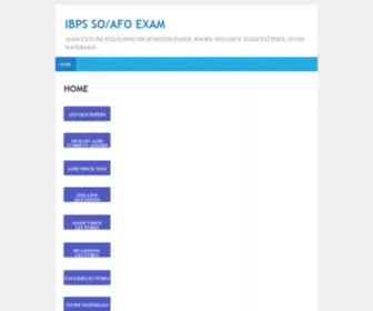 Agrigraduates.com(AGRICULTURE FIELD OFFICER QUESTION PAPER) Screenshot