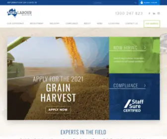 Agrilabour.com.au(Agri Labour Australia) Screenshot
