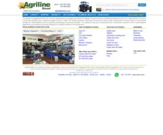 Agriline.co.za(Farm Tractor Parts) Screenshot