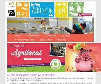 Agrilocal48.fr(Agrilocal) Screenshot